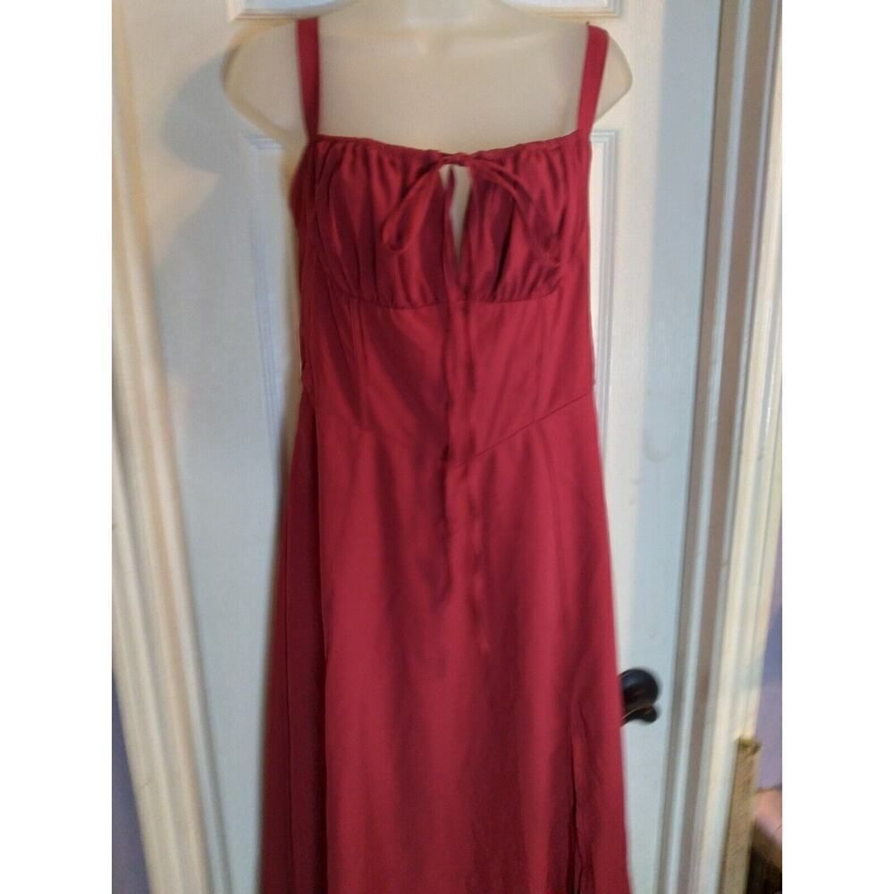Marthea Dress Red Corset Back Sz XL Halloween Sexy Devil Witch Vampire